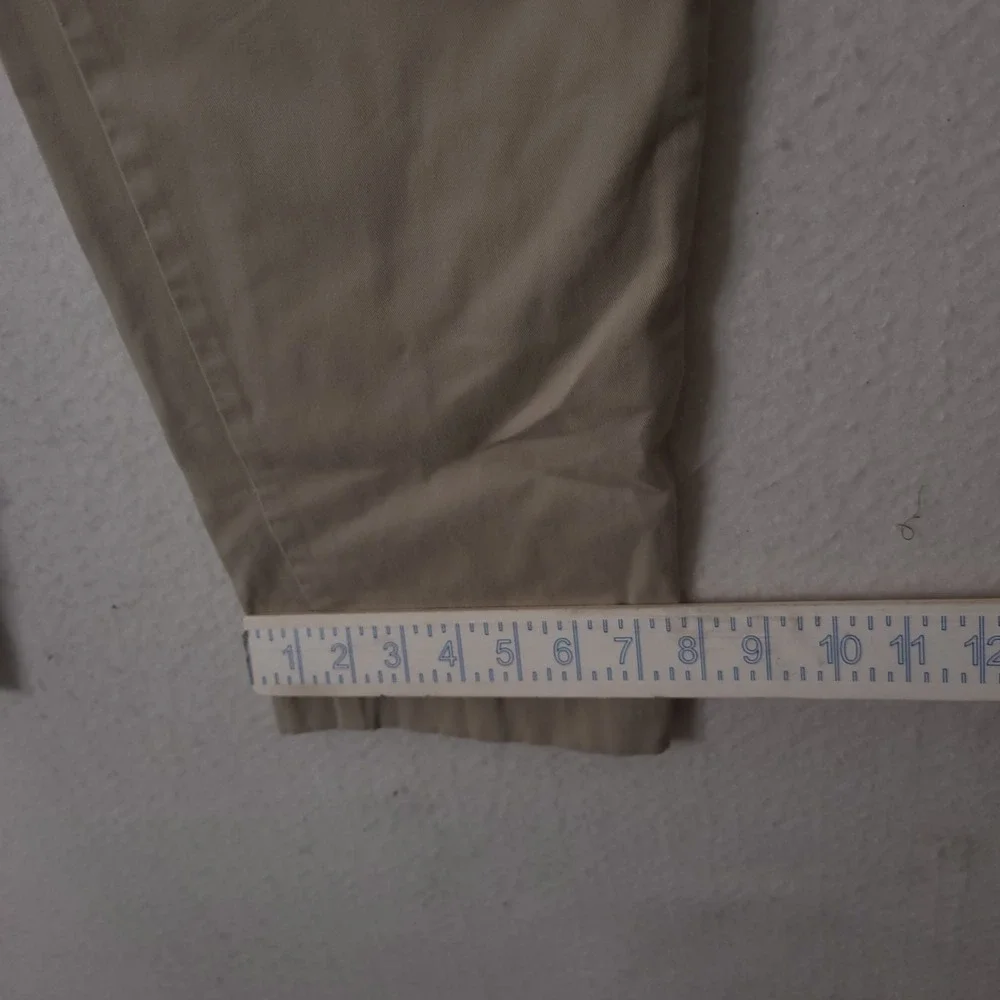 SPOKE Chinos Mens 35x29 Khaki Tan Build B Cotton Stretch Trousers